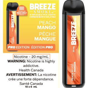 Breeze 4ml Peach Mango