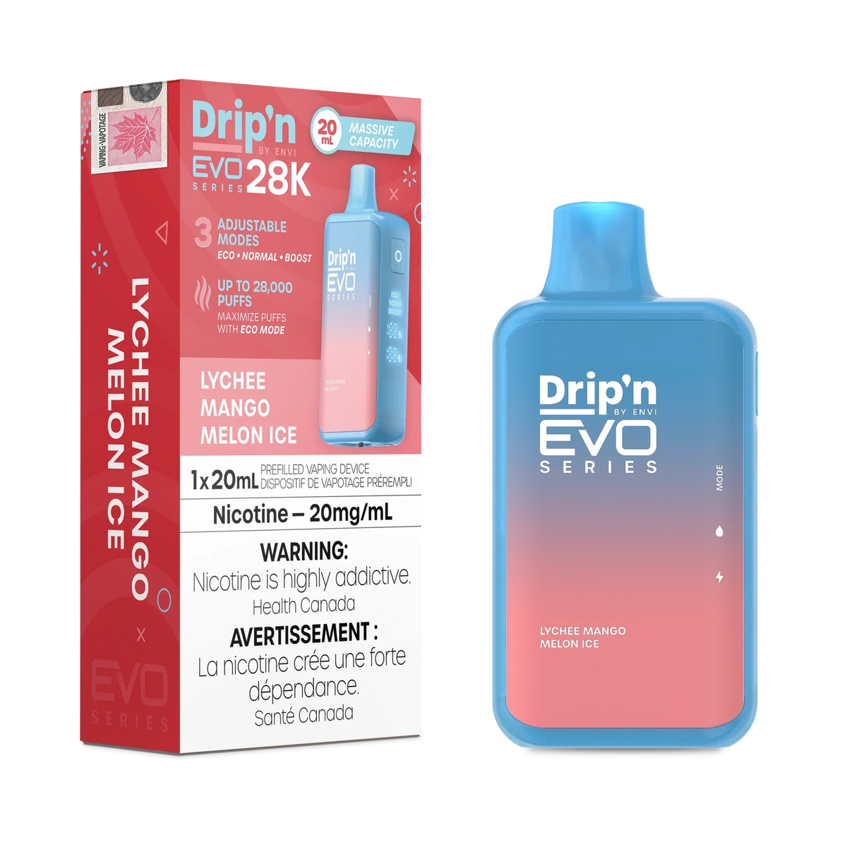 Drip'n Evo Lychee Mango Melon