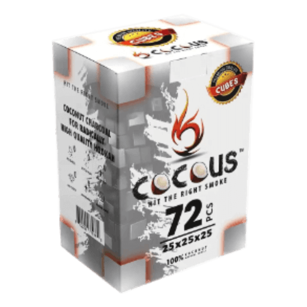 CocoUS Coconut Charcoal Cubes 25mm