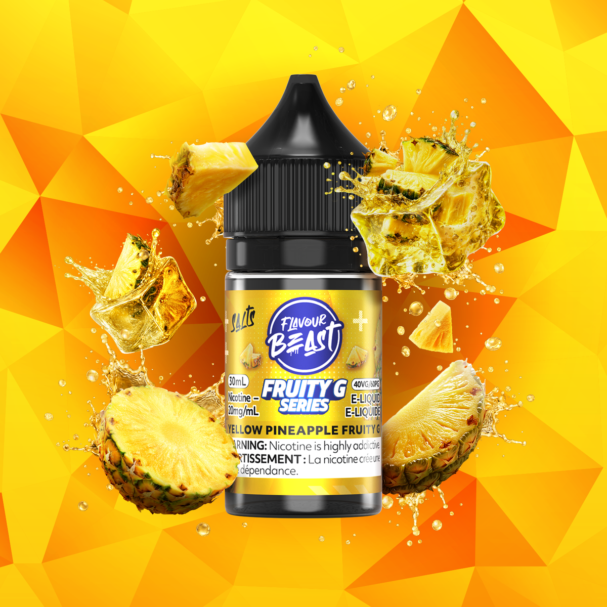 FB Salt 20 Fruity G Yellow Pineapple