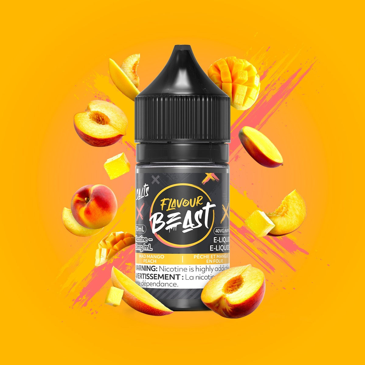 FB Salt 10 Mad Mango Peach