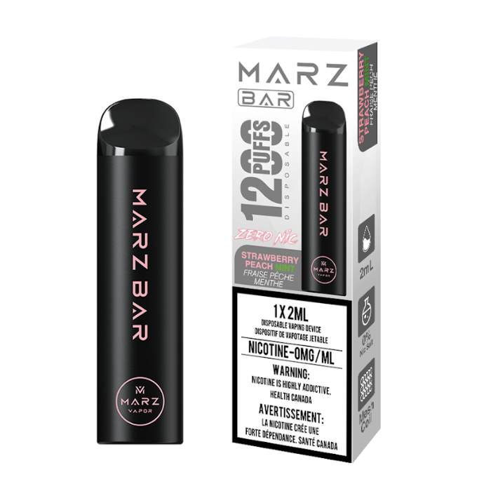 Marz Bar Zero Strawberry Peach Mint