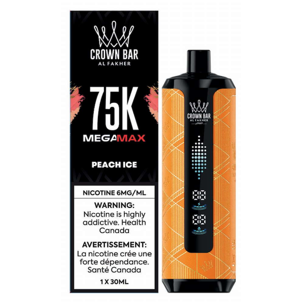 Crown Bar 75K Peach Ice