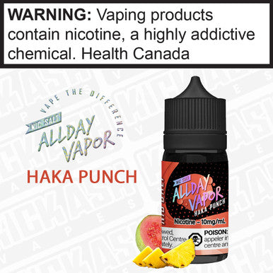 Allday vapor salt Guava Hakka Punch