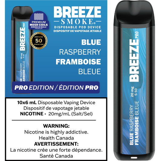 Breeze Pro S50 - Blue Raspberry