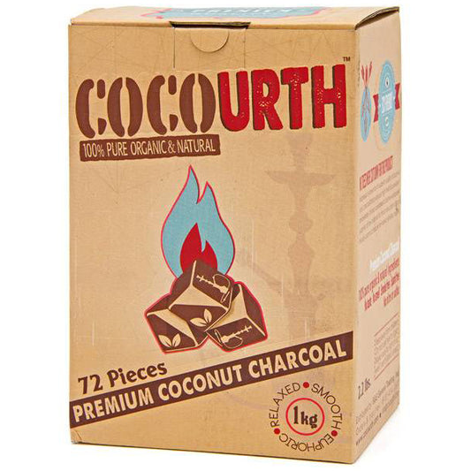 CocoUrth Coconut Charcoal Cubes 25mm