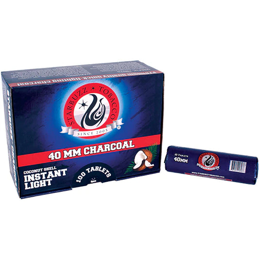 Starbuzz Premium Quick Light Hookah Coals - 40 mm