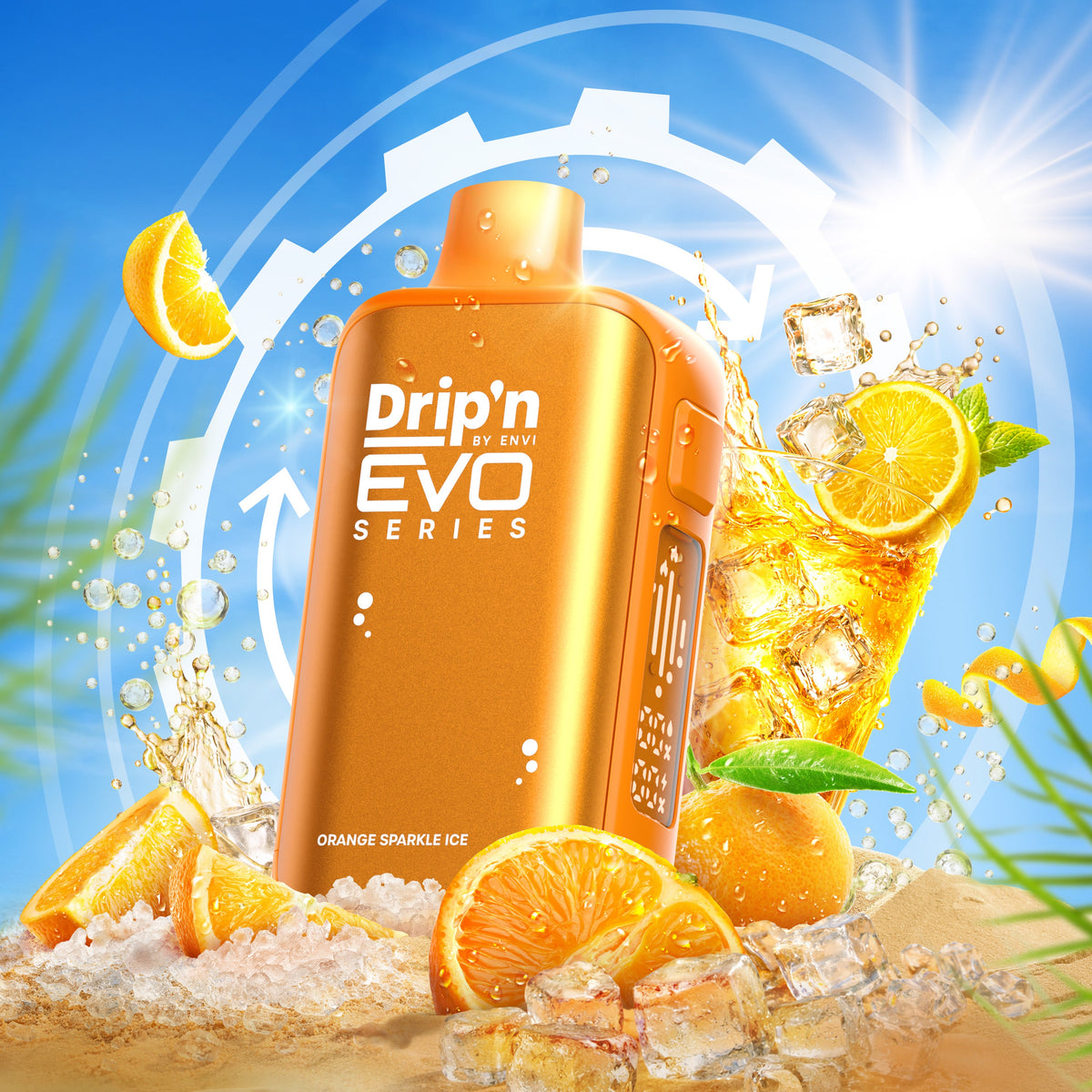 Drip'n 63 evo Orange Sparkle Ice