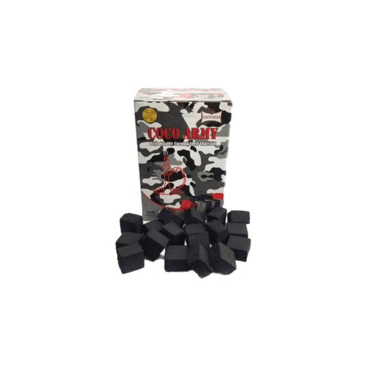 Coco Army Coconut Charcoal Flats 25x25x18