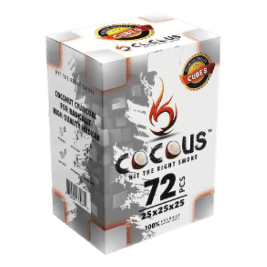 CocoUS Coconut Charcoal Cubes 25mm