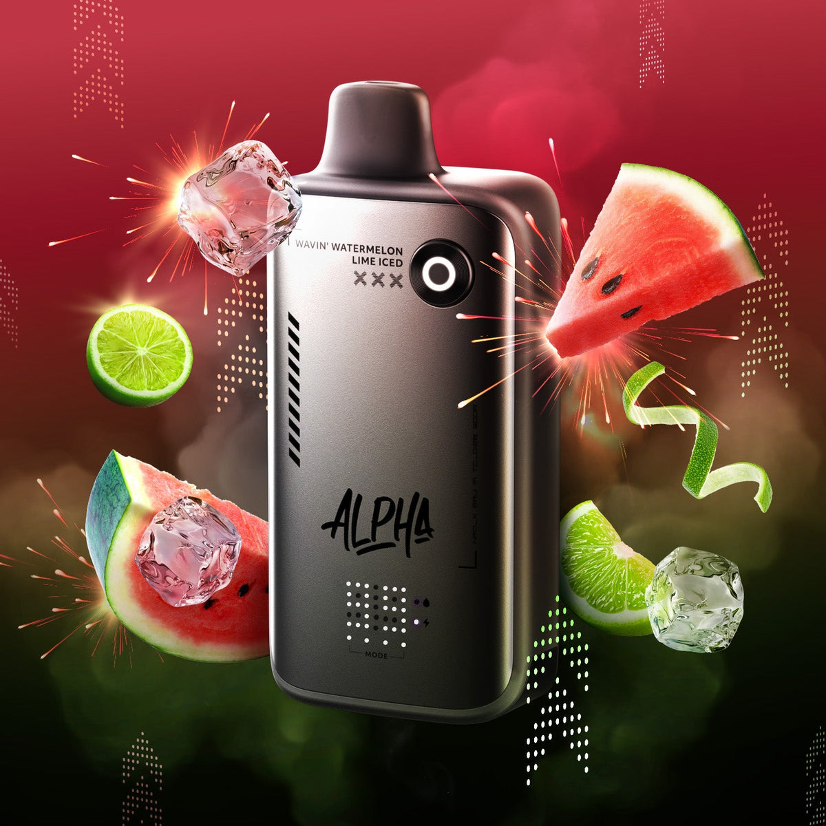 FB Alpha Wavin Watermelon Lime