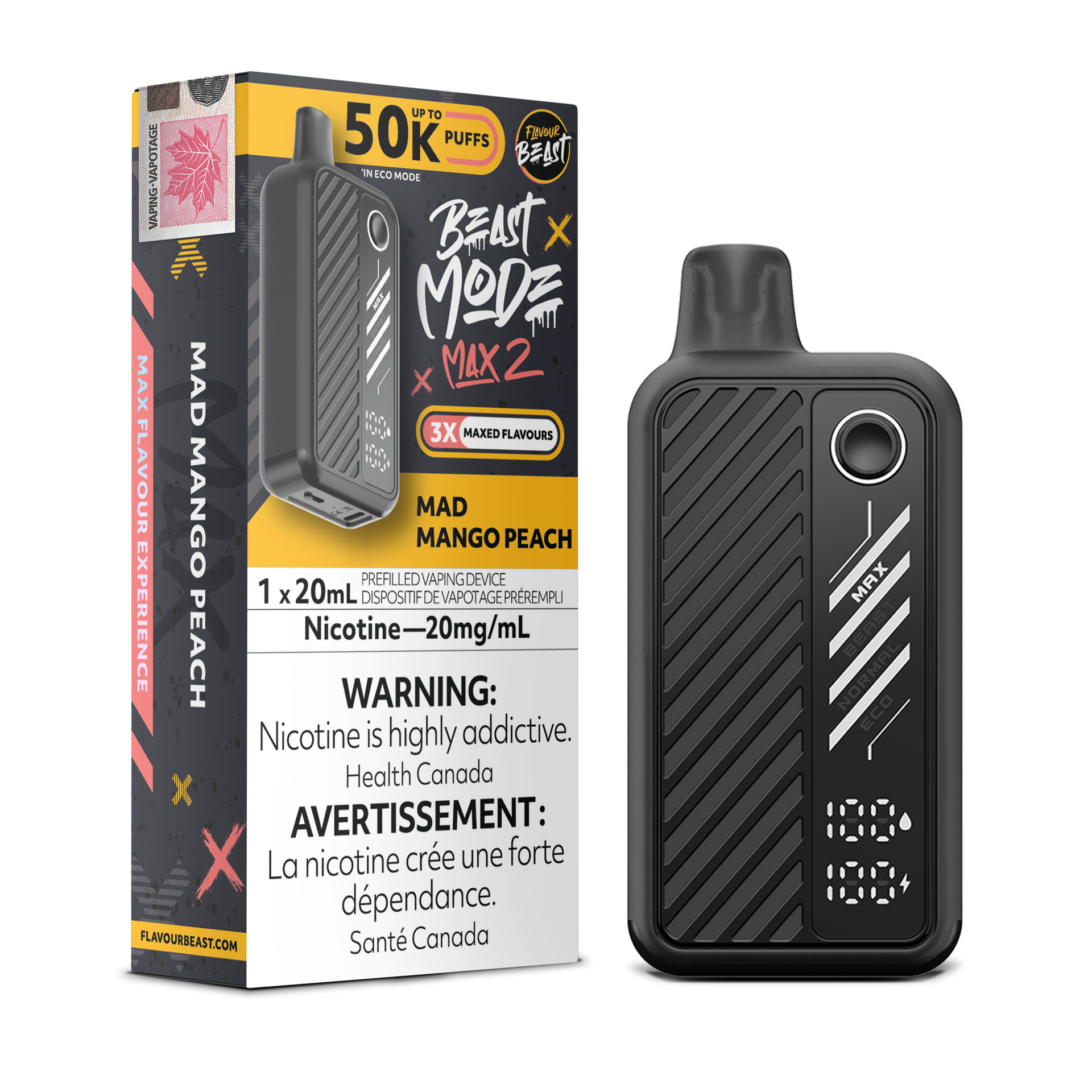 Beast Mode Max 2- Mad Mango Peach