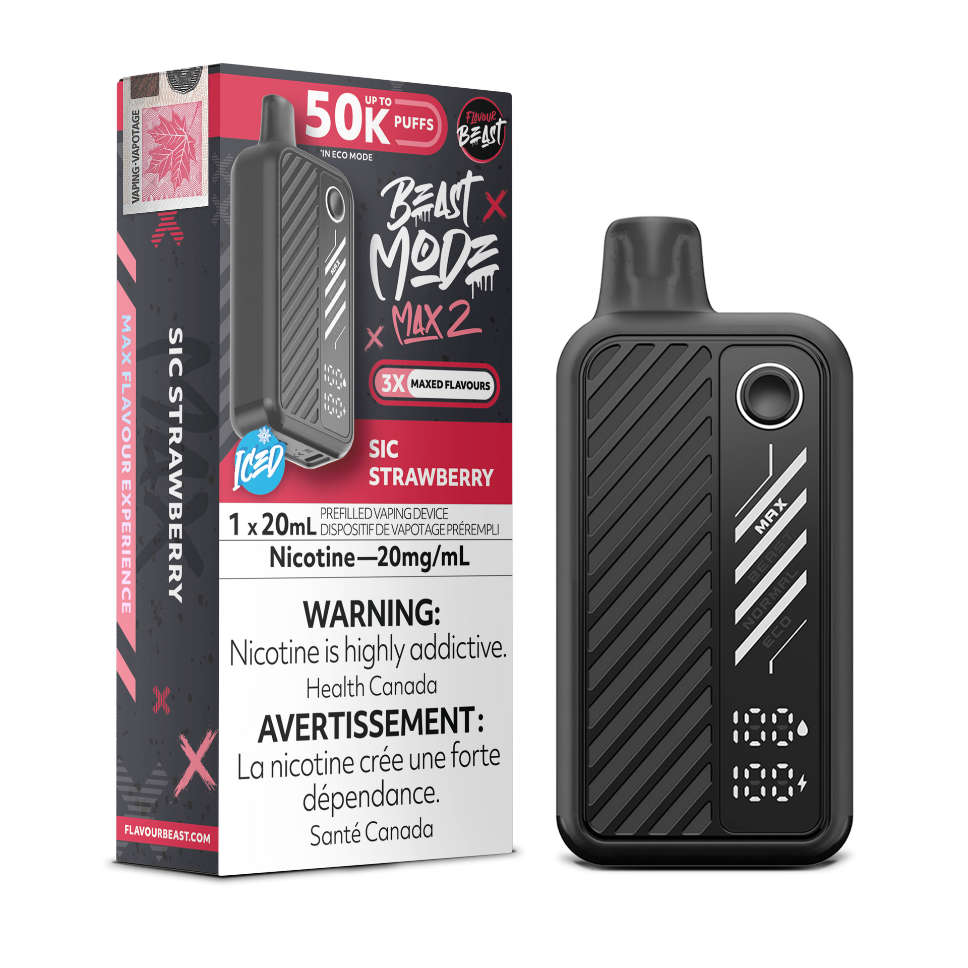 Beast Mode Max 2- Sic Strawberry