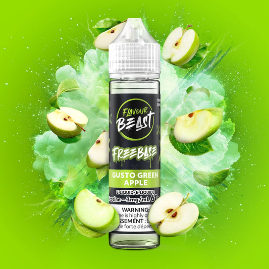 FB Freebase 3mg Gusto Green Apple
