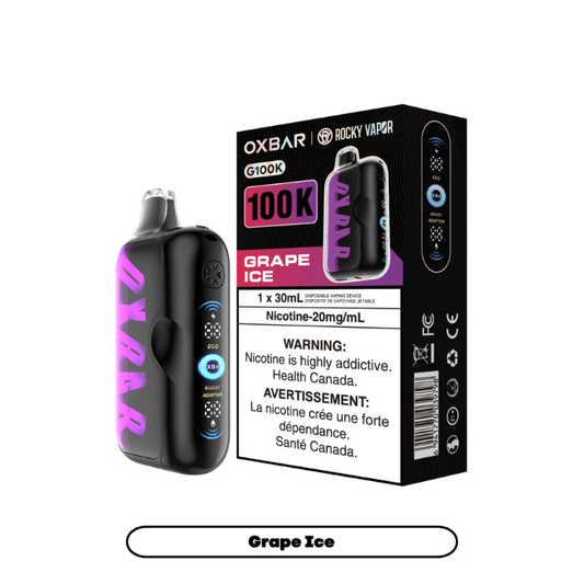 Oxbar G100k Grape Ice