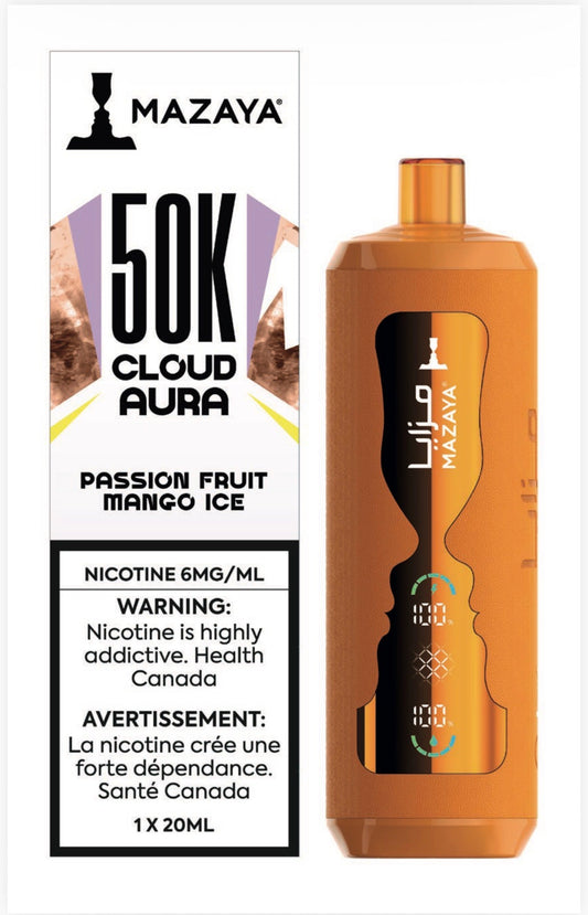 MAZAYA 50K Passionfruit Mango Ice