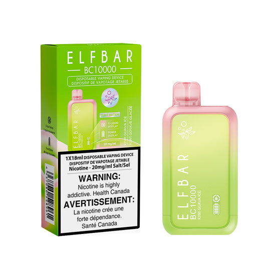 Elf Bar BC 10K - Kiwi Guava Ice