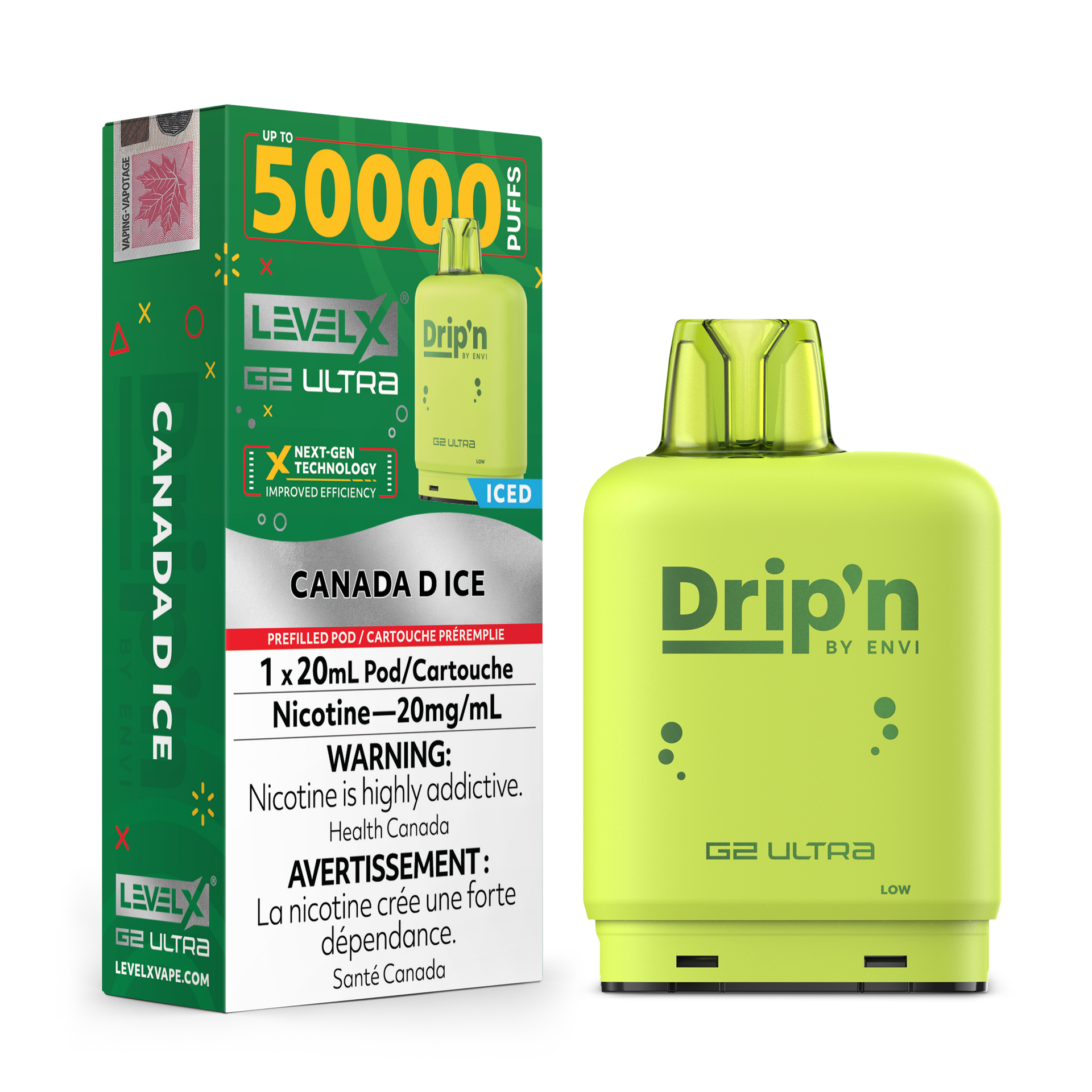 Envi Drip'n G2 Ultra Level X - Canada D Ice