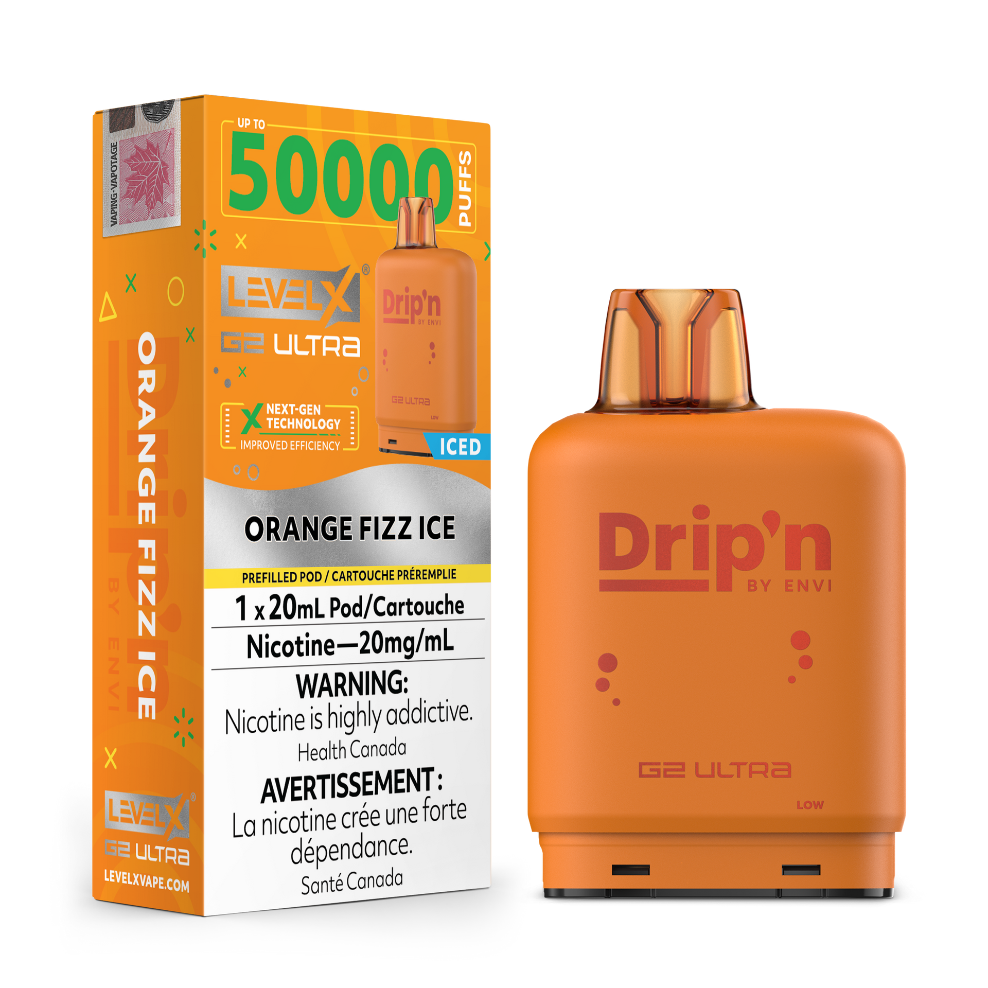 Envi Drip'n G2 Ultra Level X - Orange Fizz Ice