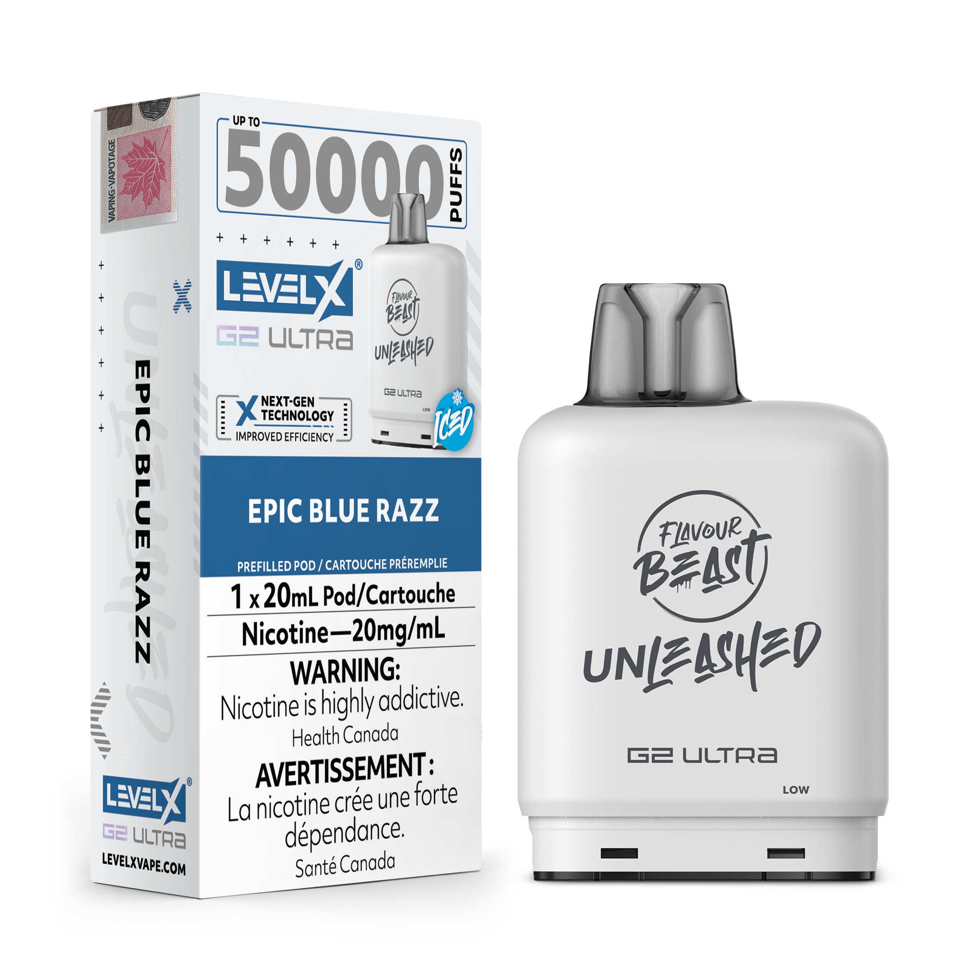 Unleashed G2 Ultra Level X - Epic Blue Razz