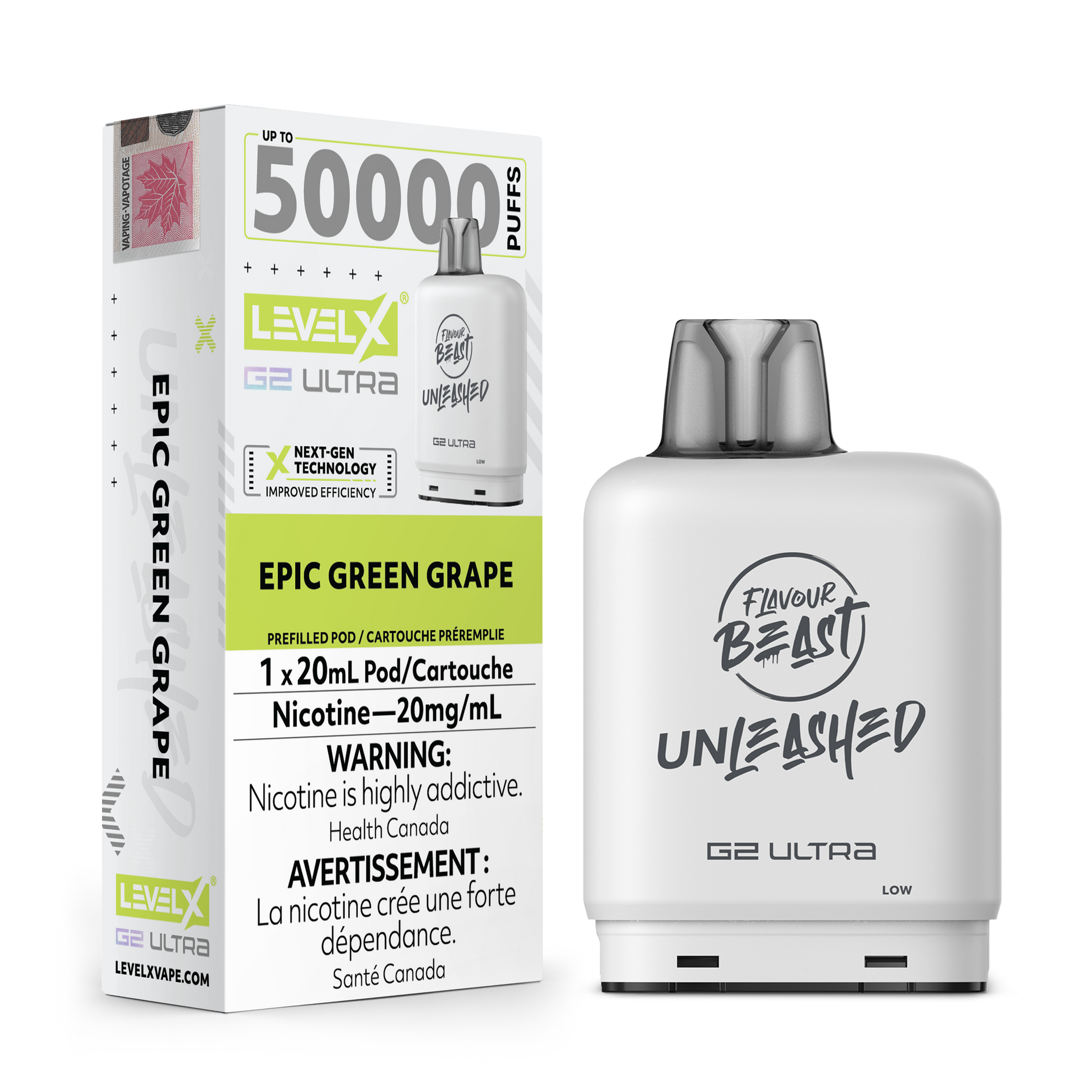 Unleashed G2 Ultra Level X - Epic Green Grape