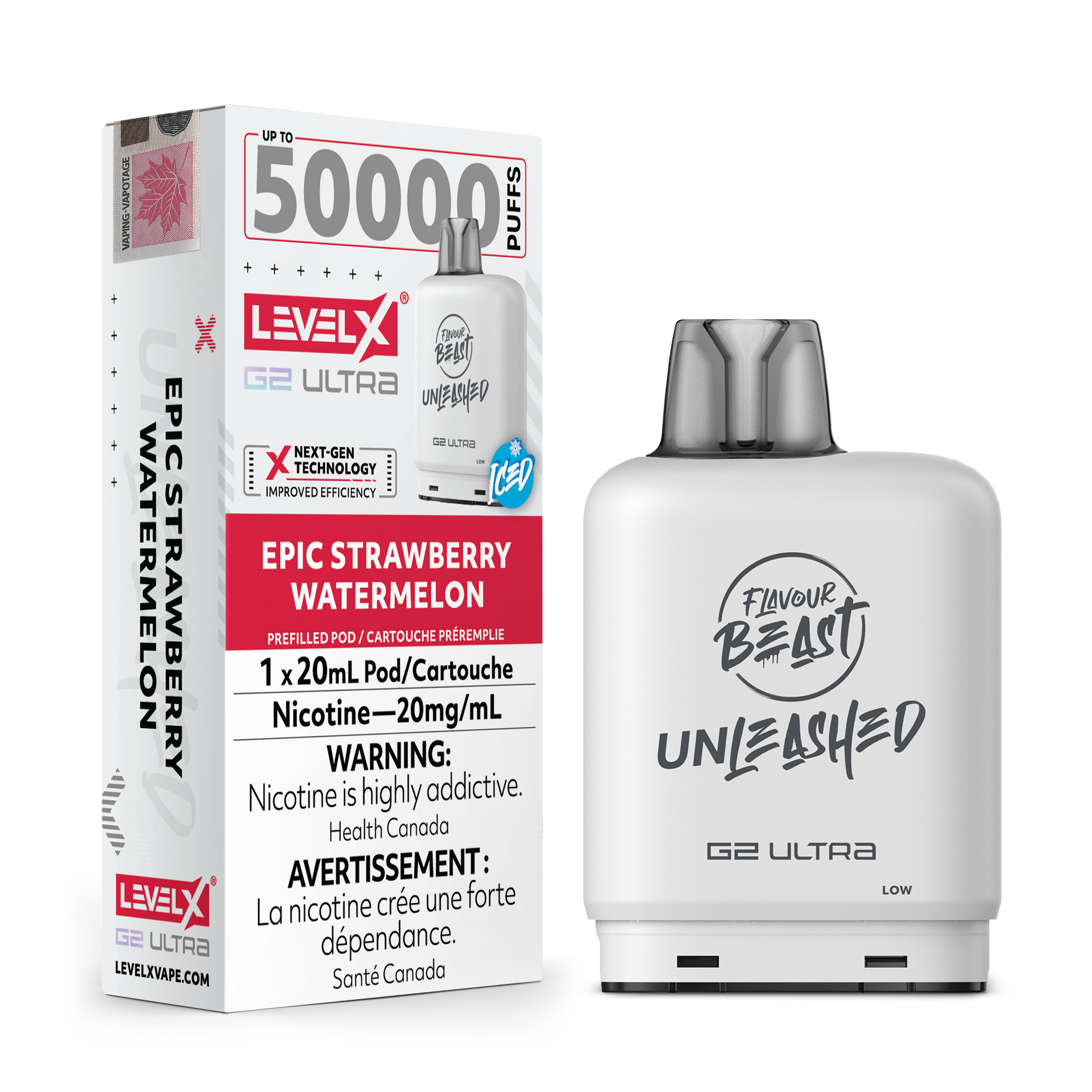 Unleashed G2 Ultra Level X - Epic Strawberry Watermelon