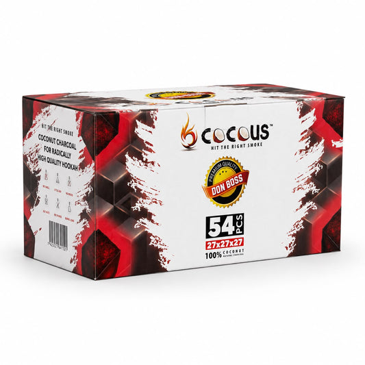 CocoUS Coconut Charcoal Cubes 28mm