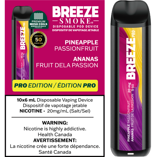 Breeze Pro S50 - Pineapple Passionfruit