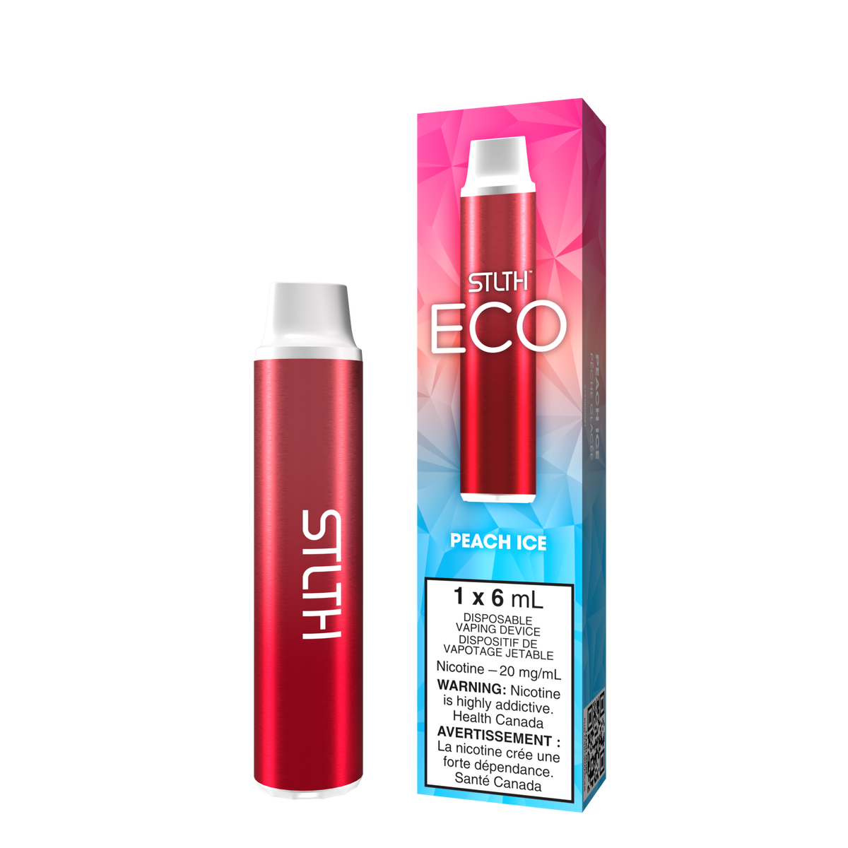STLTH Eco 6ml Peach Ice