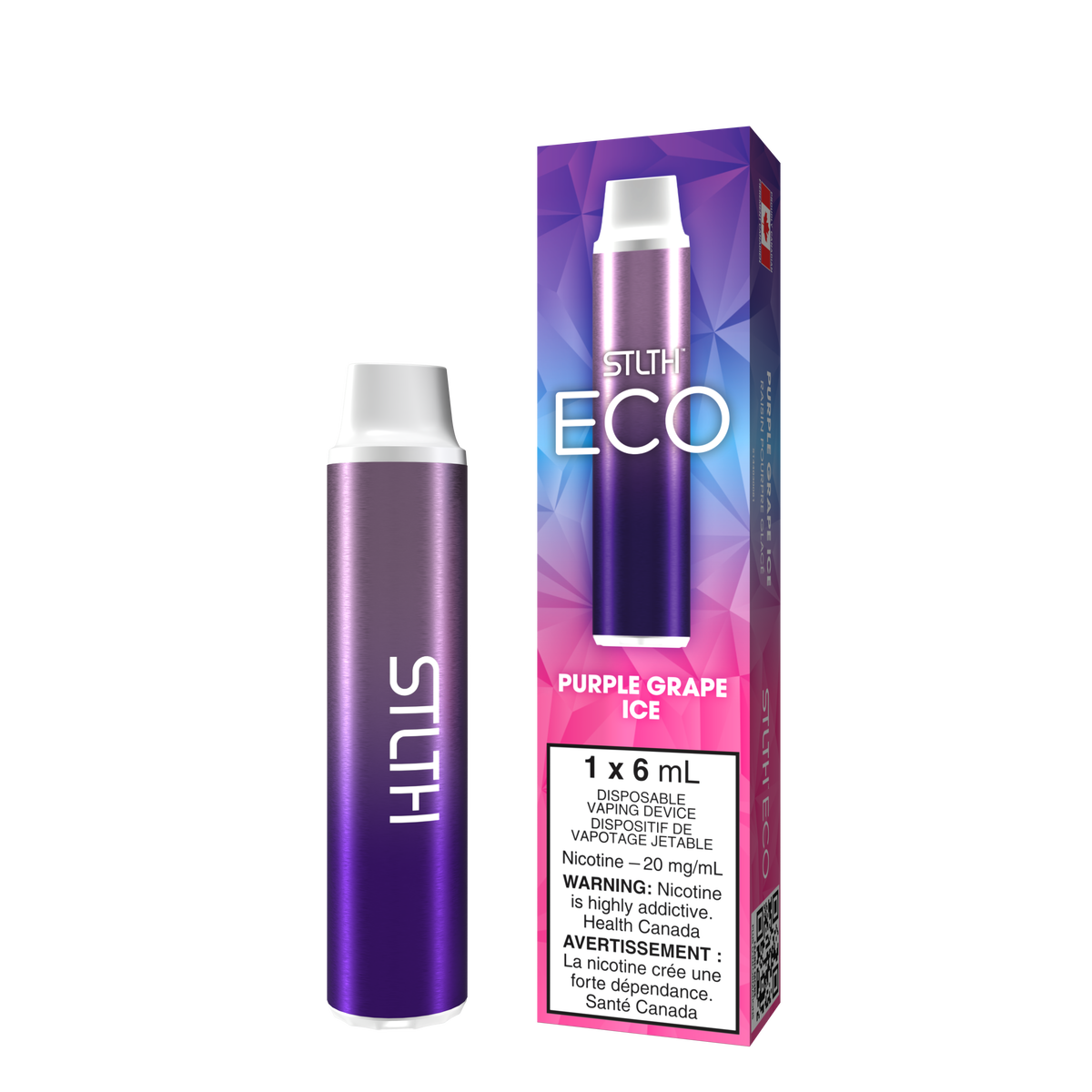 STLTH Eco 6ml Purple Grape Ice