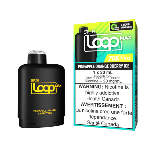Stlth Loop Max Pineapple Orange Cherry Ice