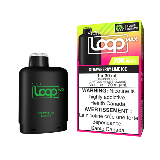 Stlth Loop Max Strawberry Lime Ice