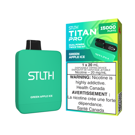 STLTH Titan Pro Green Apple Ice