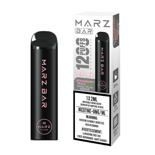 Marz Bar Zero Strawberry Peach Mint