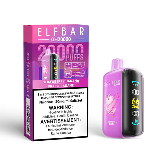 Elf Bar GH20000 Strawberry Banana