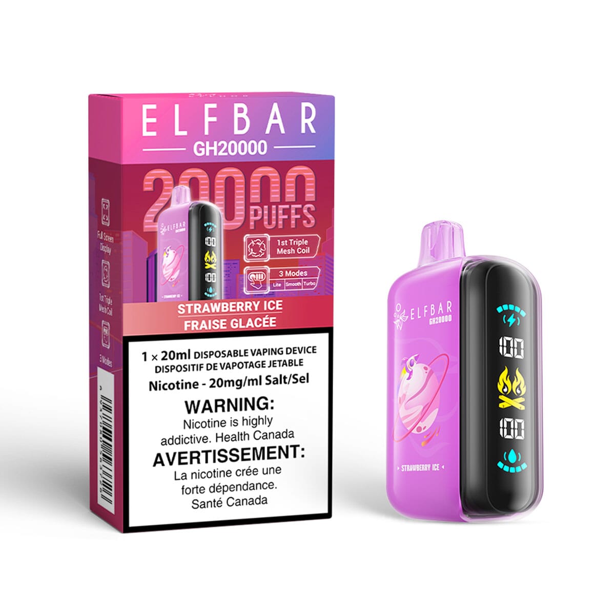 Elf Bar GH20000 Strawberry Ice