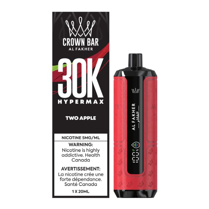 Crown Bar Hyper Max 30K - Two Apple