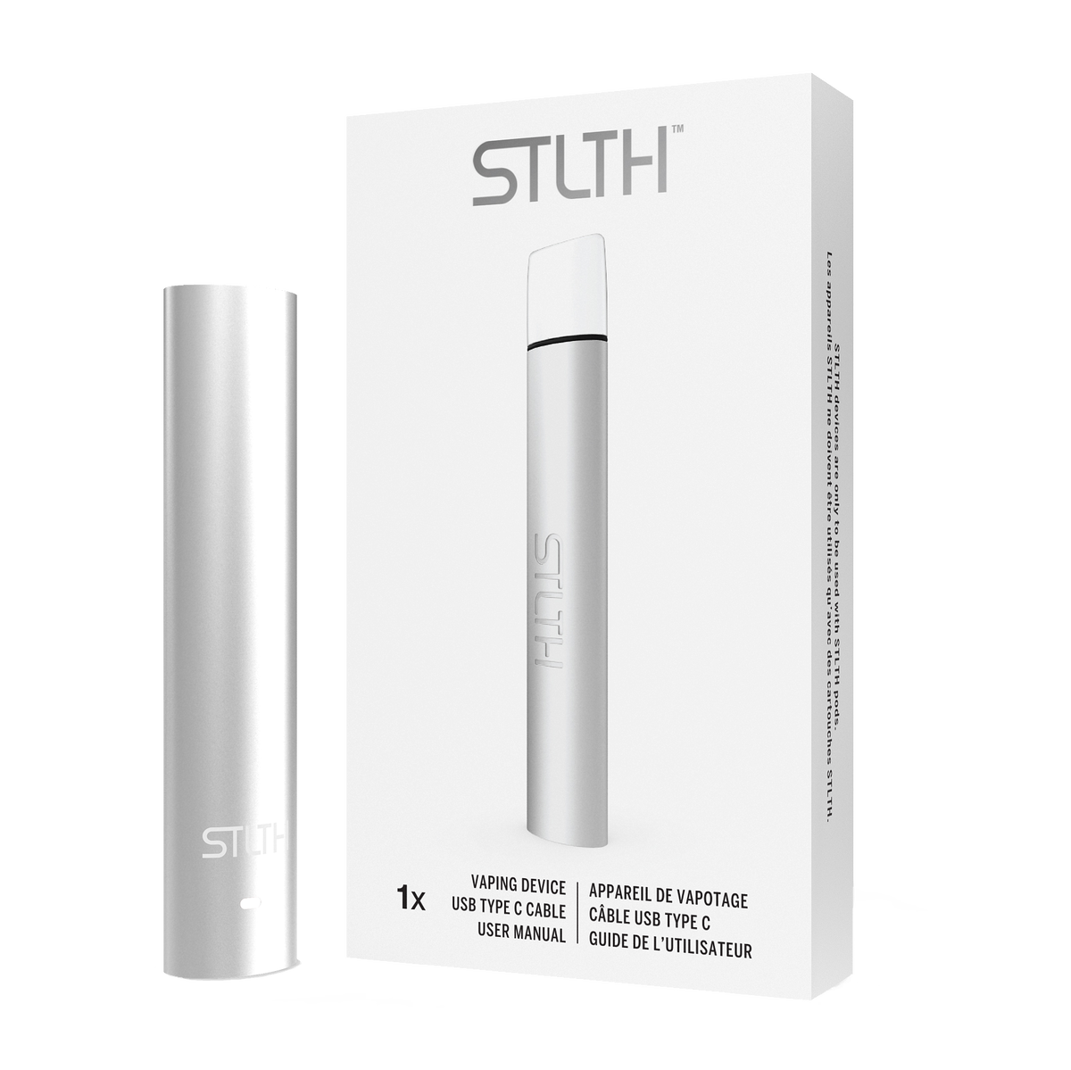 Stlth Device Silver Metal