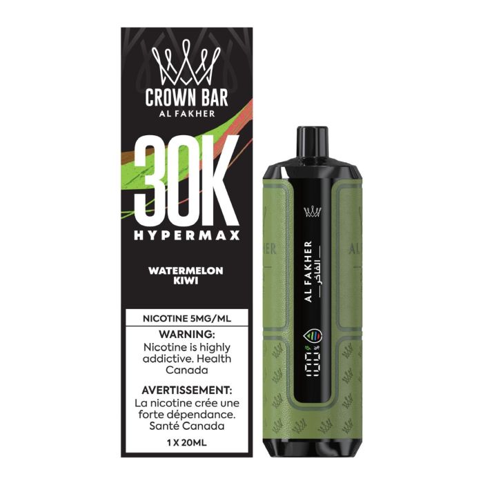 Crown Bar Hyper Max 30K - Watermelon Kiwi