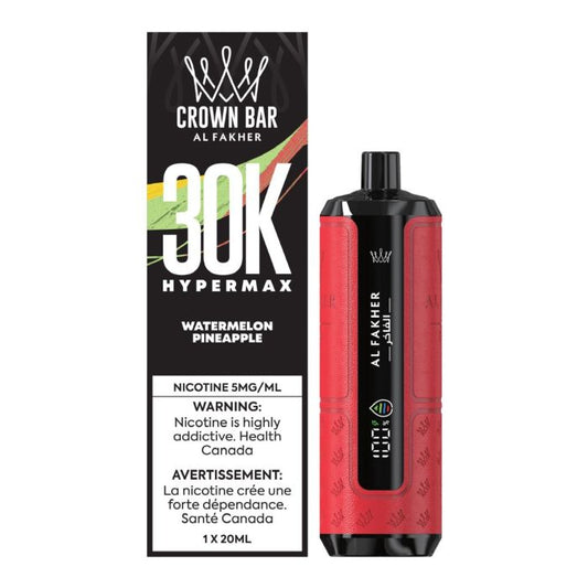 Crown Bar Hyper Max 30K - Watermelon Pineapple