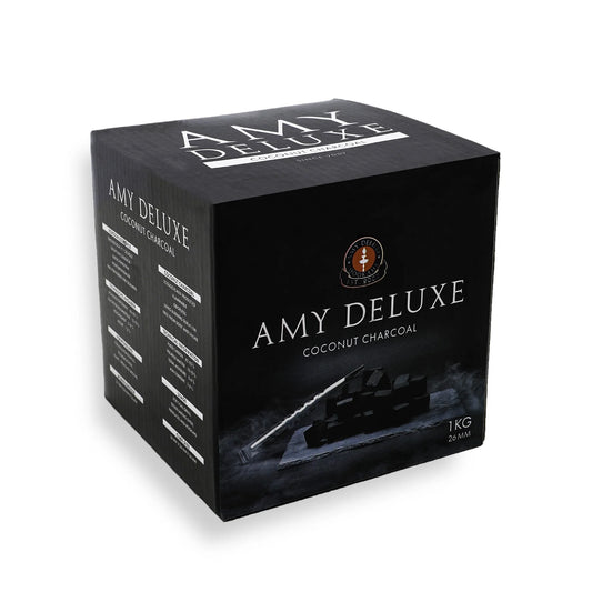 Amy Deluxe Coconut Charcoal Cubes 26mm