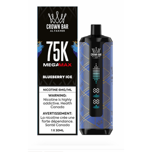 Crown Bar 75K Blueberry Ice