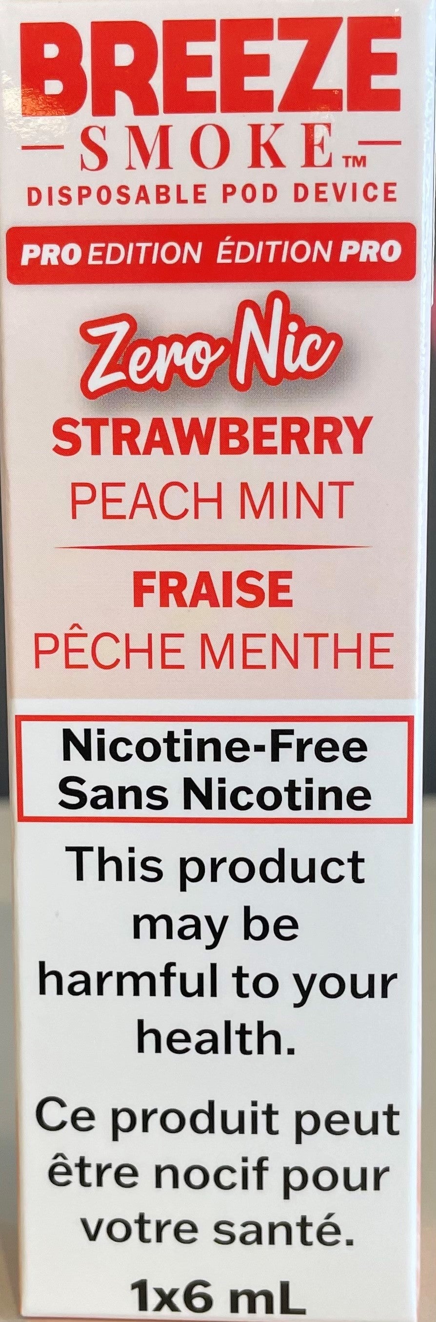 Breeze 4ml Strawberry Peach Mint