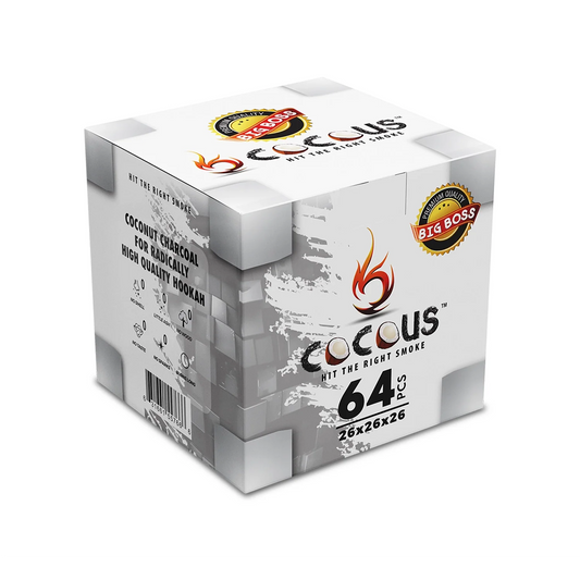 CocoUS Coconut Charcoal Cubes 26mm
