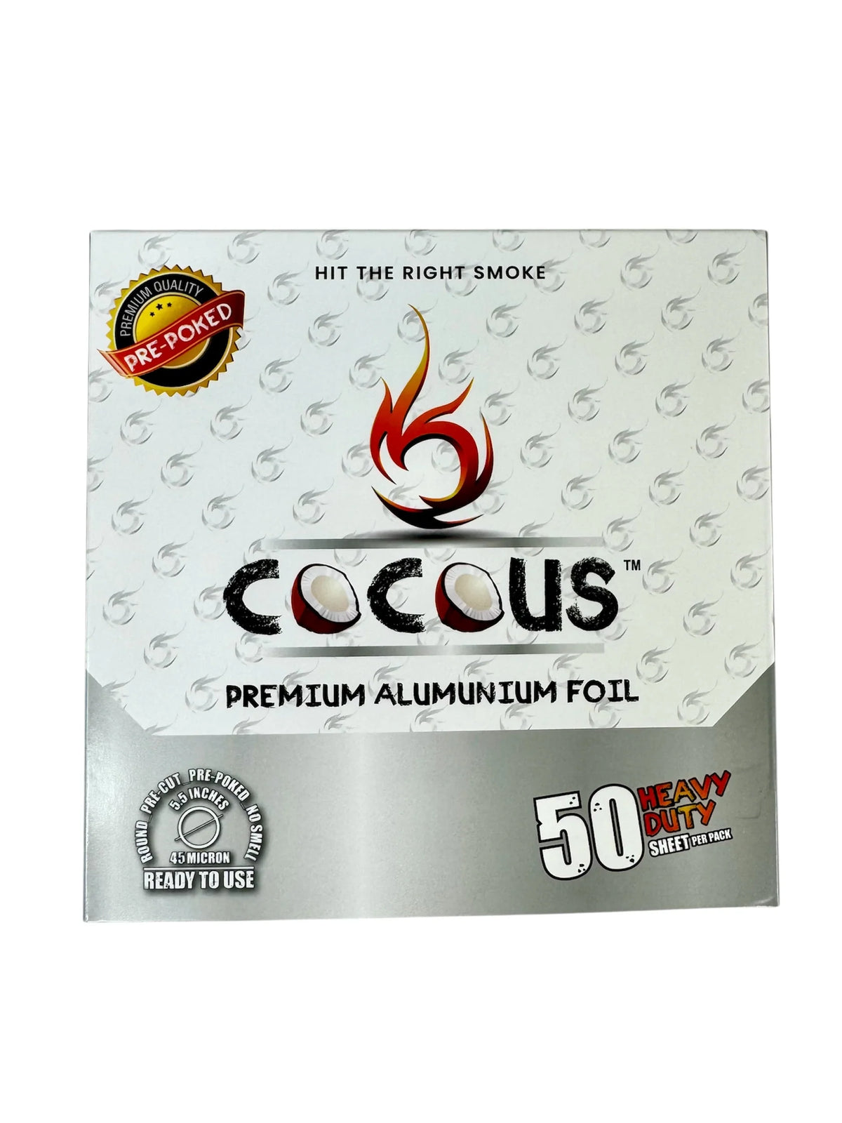 CocoUS Pre-Punched Premium Aluminum Foil