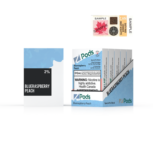 Z Pods Blueraspberry Peach
