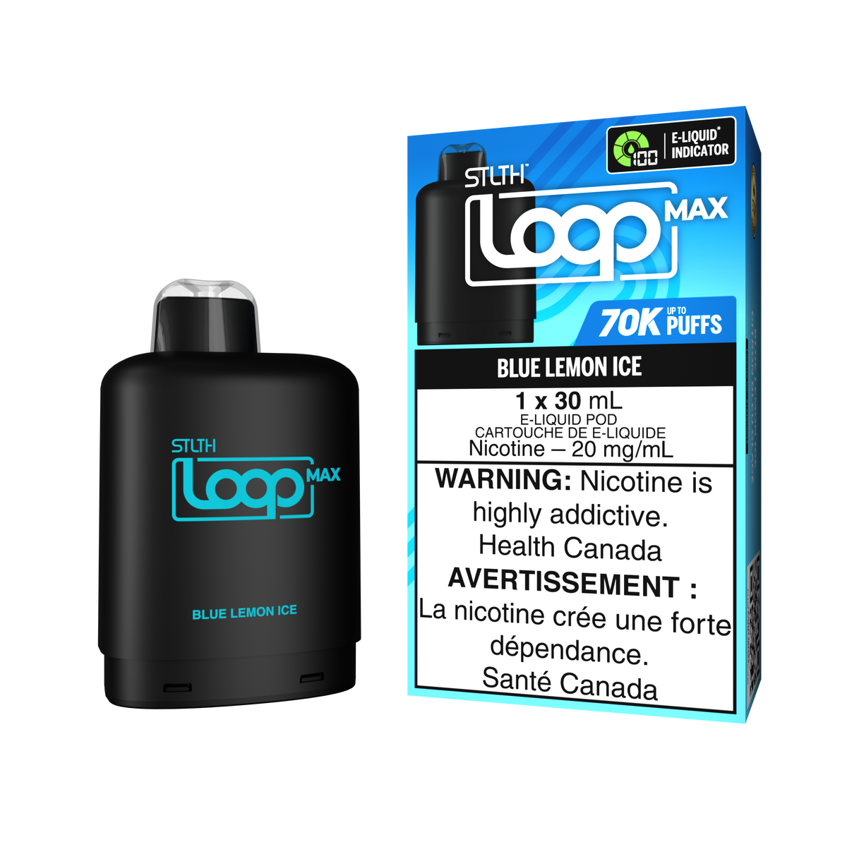 Stlth Loop Max Blue Lemon Ice