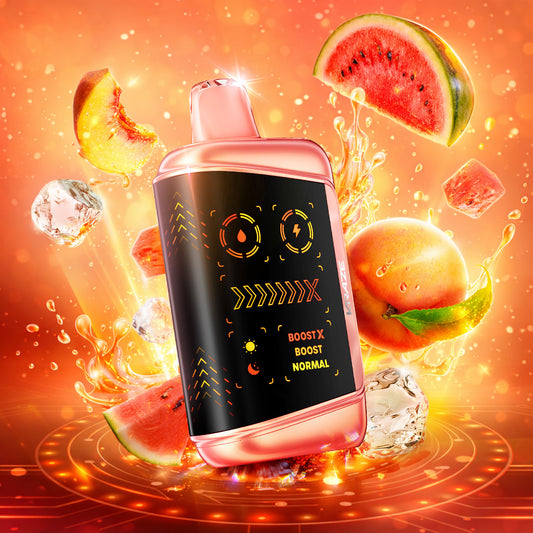 Kraze Mega X Peach Watermelon Ice