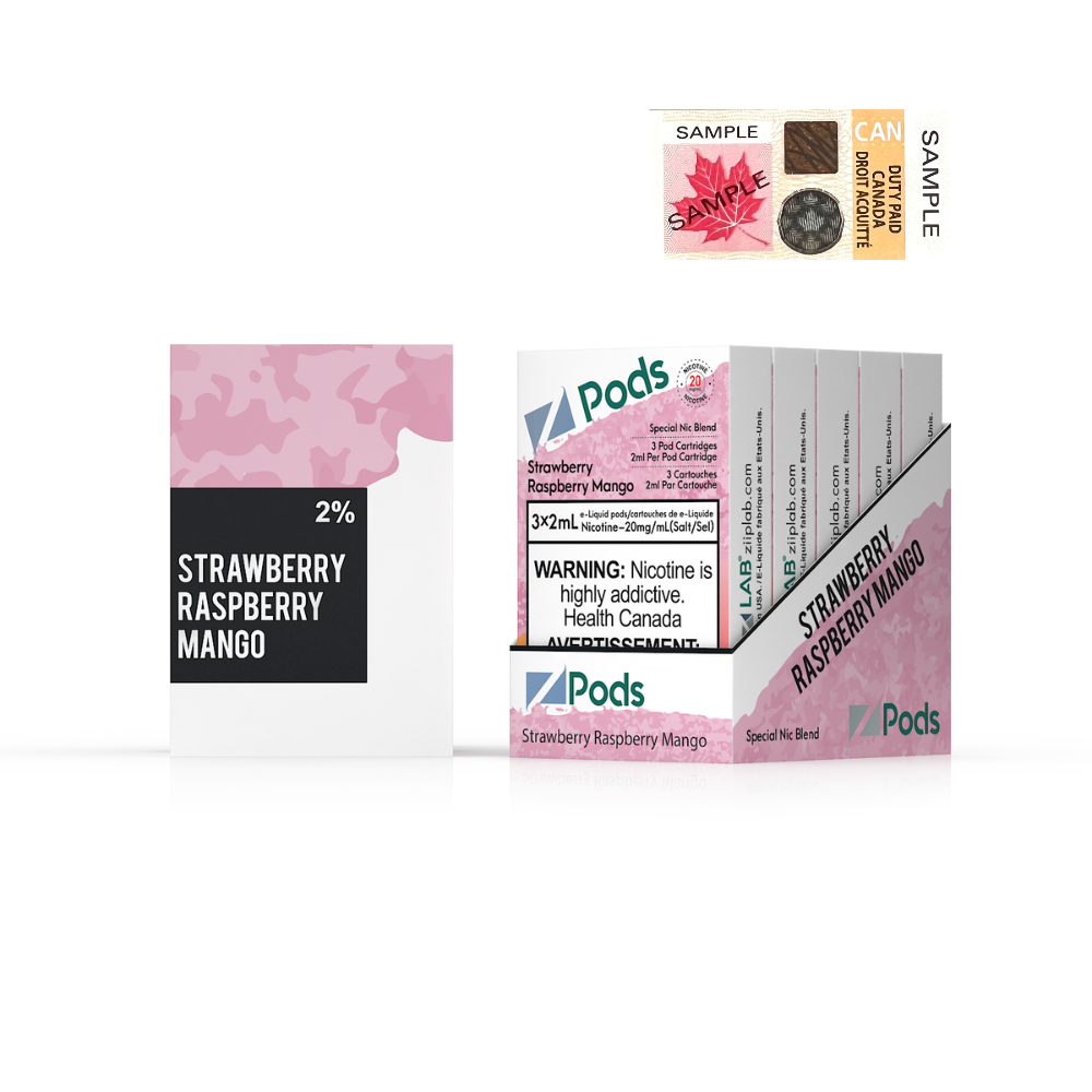 Z Pods Strawberry Raspberry Mango