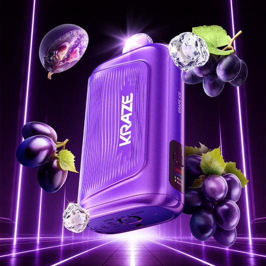Kraze Giga Grape Ice
